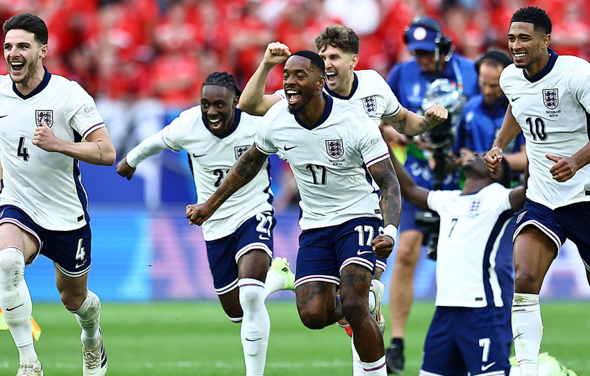 Saka traf, England besiegte die Schweiz im Elfmeterschießen mit 6:4 und zog ins Halbfinale ein