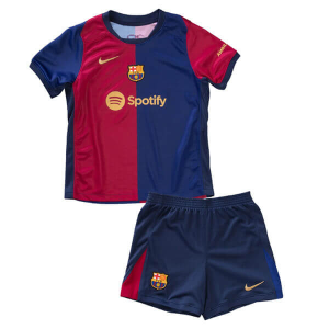 Fußball Trikot Kinder FC Barcelona Heim Trikotsatz 2024 2025