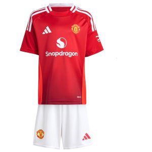 Fußball Trikot Kinder Manchester United Heim Trikotsatz 2024 2025